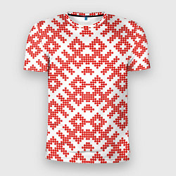 Мужская спорт-футболка Славянский орнамент этнический узор