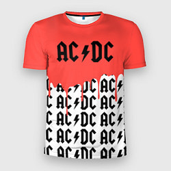 Футболка спортивная мужская Ac dc rock, цвет: 3D-принт