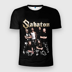 Футболка спортивная мужская SABATON САБАТОН, цвет: 3D-принт