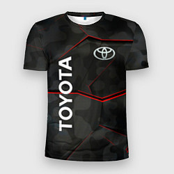 Футболка спортивная мужская Toyota sport auto, цвет: 3D-принт