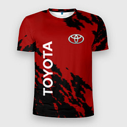 Футболка спортивная мужская Toyota - Летучие мыши, цвет: 3D-принт