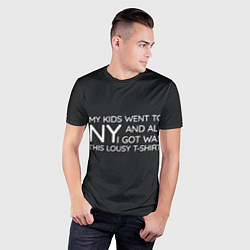 Футболка спортивная мужская New York T-Shirt, цвет: 3D-принт — фото 2