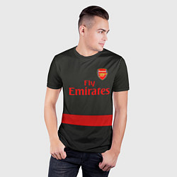 Футболка спортивная мужская Arsenal fc, цвет: 3D-принт — фото 2