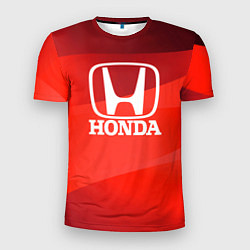 Футболка спортивная мужская HONDA хонда, цвет: 3D-принт
