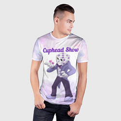 Футболка спортивная мужская Mr purple, цвет: 3D-принт — фото 2