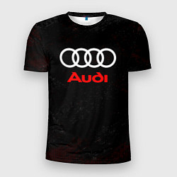 Футболка спортивная мужская Audi спорт, цвет: 3D-принт
