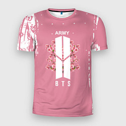 Футболка спортивная мужская Bts ARMY, цвет: 3D-принт