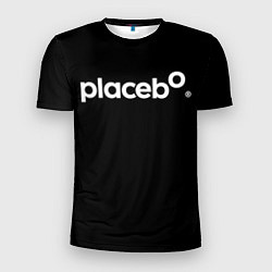 Футболка спортивная мужская Плацебо Логотип, цвет: 3D-принт