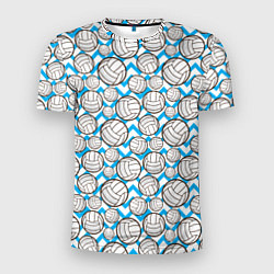 Мужская спорт-футболка Мячи Волейбольные