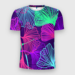 Мужская спорт-футболка Neon color pattern Fashion 2023