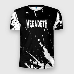 Футболка спортивная мужская Megadeth, цвет: 3D-принт