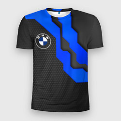 Футболка спортивная мужская BMW - ТЕХНО БРОНЯ, цвет: 3D-принт