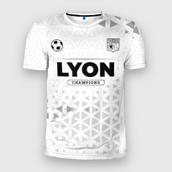 Футболка спортивная мужская Lyon Champions Униформа, цвет: 3D-принт