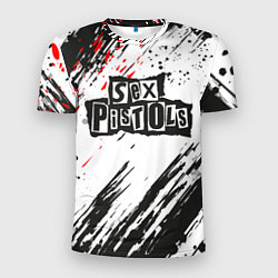 Футболка спортивная мужская Sex Pistols Big Logo, цвет: 3D-принт