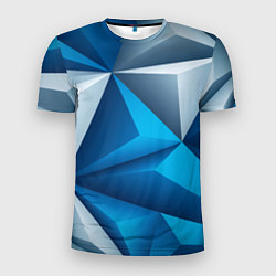 Футболка спортивная мужская Авангардная пирамидальная композиция, цвет: 3D-принт