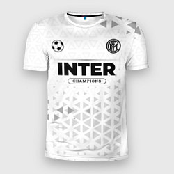 Футболка спортивная мужская Inter Champions Униформа, цвет: 3D-принт