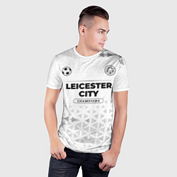 Футболка спортивная мужская Leicester City Champions Униформа, цвет: 3D-принт — фото 2