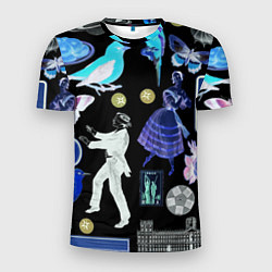 Футболка спортивная мужская Underground pattern Fashion 2077, цвет: 3D-принт