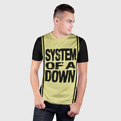 Футболка спортивная мужская System of a Down: 5 Album Bundle, цвет: 3D-принт — фото 2