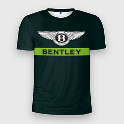 Футболка спортивная мужская Bentley green, цвет: 3D-принт