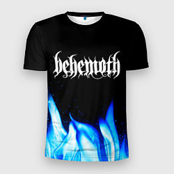 Футболка спортивная мужская Behemoth Blue Fire, цвет: 3D-принт