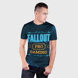 Футболка спортивная мужская Игра Fallout: PRO Gaming, цвет: 3D-принт — фото 2