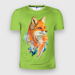 Футболка спортивная мужская Fox patrikeevna, цвет: 3D-принт