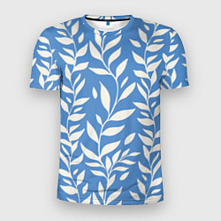 Мужская спорт-футболка Цветы Голубого Луга