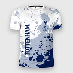 Футболка спортивная мужская Tottenham hotspur Брызги красок, цвет: 3D-принт