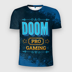 Футболка спортивная мужская Игра Doom: pro gaming, цвет: 3D-принт