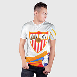 Футболка спортивная мужская Sevilla Абстракция, цвет: 3D-принт — фото 2