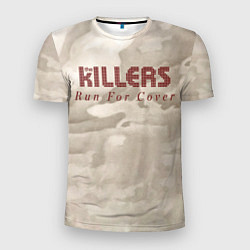 Футболка спортивная мужская Run For Cover Workout Mix - The Killers, цвет: 3D-принт