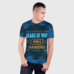Футболка спортивная мужская Игра Gears of War: pro gaming, цвет: 3D-принт — фото 2