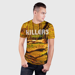 Футболка спортивная мужская Sawdust - The Killers, цвет: 3D-принт — фото 2