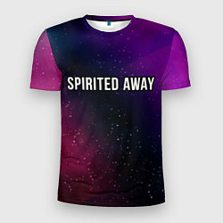 Футболка спортивная мужская Spirited Away gradient space, цвет: 3D-принт