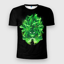 Футболка спортивная мужская Broly dragon ball аниме, цвет: 3D-принт