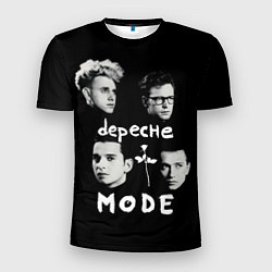 Футболка спортивная мужская Depeche Mode portrait, цвет: 3D-принт