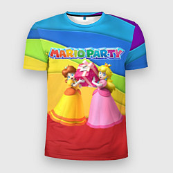 Футболка спортивная мужская Mario Party - Nintendo, цвет: 3D-принт