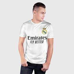 Футболка спортивная мужская Винисиус Реал Мадрид форма 20222023, цвет: 3D-принт — фото 2