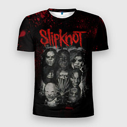 Футболка спортивная мужская Slipknot dark, цвет: 3D-принт