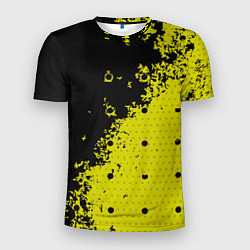 Мужская спорт-футболка Black & Yellow