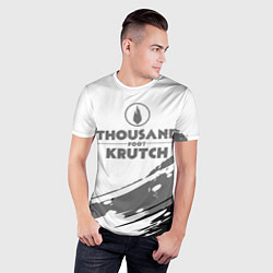 Футболка спортивная мужская Thousand Foot Krutch логотип, цвет: 3D-принт — фото 2