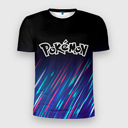 Футболка спортивная мужская Pokemon stream, цвет: 3D-принт