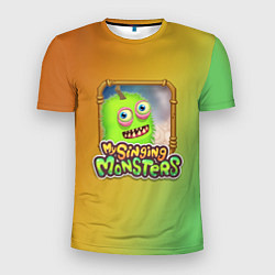 Футболка спортивная мужская My Singing Monsters - Зерномех, цвет: 3D-принт