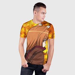 Футболка спортивная мужская Волчица и пряности, цвет: 3D-принт — фото 2