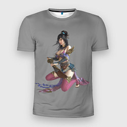 Футболка спортивная мужская Samurai girl with a sword, цвет: 3D-принт
