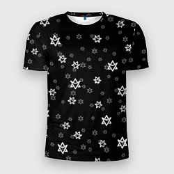 Футболка спортивная мужская Astro emblem pattern, цвет: 3D-принт