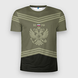 Футболка спортивная мужская Двуглавый орел россии, цвет: 3D-принт