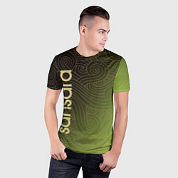Футболка спортивная мужская Sansara, цвет: 3D-принт — фото 2