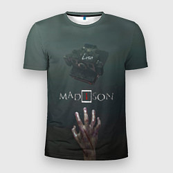 Футболка спортивная мужская MADiSON рука, цвет: 3D-принт
